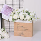 12 Packs Peonies Artificial Flowers, White Silk Flowers Artificial Peonies in White, alternate view 3