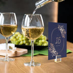 12 PC Gold Place Card Holders, Photo Stands for Wedding Centerpieces in Clear, Gold, alternate view 6