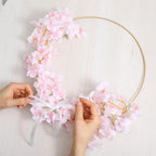 12 Pcs 12 in Macrame Metal Hoops with Holders for Dream Catcher DIY, alternate view 5