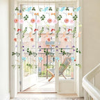 12 Pcs 72FT Floating Flower Garlands Backdrop Artificial Wildflower Vines, alternate view 5