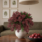 12 Pcs Artificial Berry Stem for Vase, 17 in Faux Nandina Branches Fall Floral Picks Fake Realistic Berry Spray, alternate
