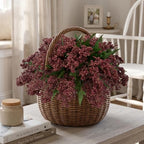 12 Pcs Artificial Berry Stem for Vase, 17 in Faux Nandina Branches Fall Floral Picks Fake Realistic Berry Spray, alternate