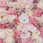 12 Pcs Artificial Flower Wall Panels 3D Flower Background Panel for Wall, 60x40cm Wedding Flower Decorations, alternate view
