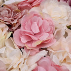 12 Pcs Artificial Flower Wall Panels 3D Flower Background Panel for Wall, 60x40cm Wedding Flower Decorations, alternate view