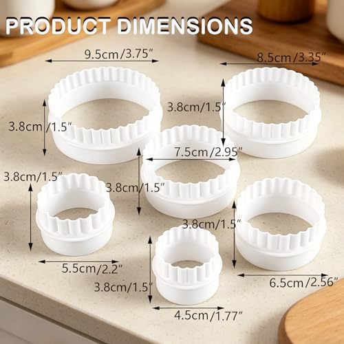 12 Pcs Bowl Display Stand for Pyrex Bowls, White Plastic Bowl Stand in White, alternate view 3