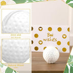 12 Pcs Golf Ball Photo Stand Table Number Place Card Holder in white, alternate view 4