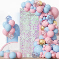 12 Pcs Iridescent Pink Shimmer Wall Backdrop Panels, 3 x 4 FT for Party in 3 x 4 FT in Iridescent Pink