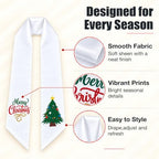 12 Pcs Seasonal Wreath Sashes for Front Door, Christmas Halloween Decor, alternate view 4