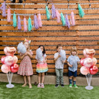 12 Set Balloon Stand Kit - Balloon Sticks With Base for Table Balloon Centerpiece Decorations for Birthday, alternate view 4