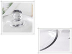 12" Wide Handmade Sturdy Glass Cake Dome, Cake Cover Lid for Cake, Food and Display, Glass Topper For Cake Plate, alternate