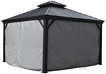 12' x 14' Outdoor Gazebo Privacy Curtain Sidewall