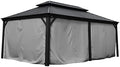 12' x 20' Outdoor Gazebo Privacy Curtain Sidewall