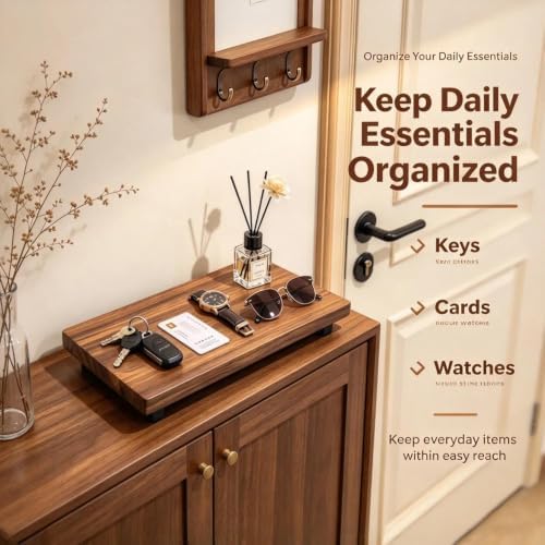 12"x 7" Solid Acacia Wood Riser for Kitchen Counter Pedestal Stand in Acacia02, alternate view 4