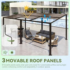 12’x20‘ Outdoor Pergola, alternate view 3