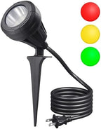 120V LED Outdoor Spotlight, Halloween 5.5W Landscape Light