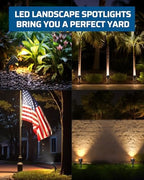 120V LED Outdoor Spotlight, Halloween 5.5W Landscape Light, alternate view 7