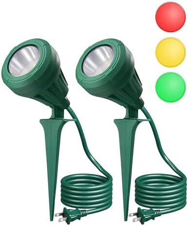 120V LED Outdoor Spotlight, Halloween 5.5W Landscape Light