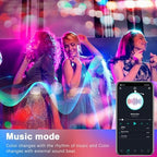 120W RGB Stage Light Bar - LED RGBCW Smart Wash Lights with APP and 40-key Remote Control, IP66 Waterproof Color, alternate