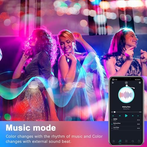 120W RGB Stage Light Bar - LED RGBCW Smart Wash Lights with APP and 40-key Remote Control, IP66 Waterproof Color, alternate