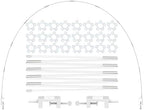 12ft White Table Balloon Arch Kit