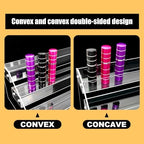 12in 3 Tier Acrylic Riser, Clear Display Organizer, Cupcake Stand & Shelves in transparent, alternate view 4