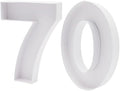 12inch Cardboard Number Fillable Food Tray Box for Charcuterie, Cupcake Arrangement, Birthday Anniversary