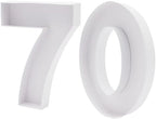 12inch Cardboard Number Fillable Food Tray Box for Charcuterie, Cupcake Arrangement, Birthday Anniversary