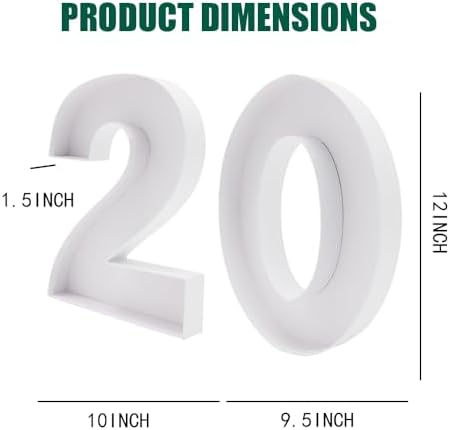 12inch Cardboard Number Fillable Food Tray Box for Charcuterie, Cupcake Arrangement, Birthday Anniversary, alternate view 2