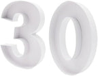 12inch Cardboard Number Fillable Food Tray Box for Charcuterie, Cupcake Arrangement, Birthday Anniversary
