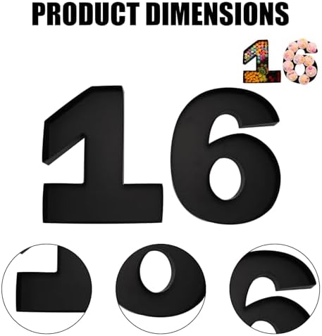12inch Cardboard Number Fillable Food Tray Box for Charcuterie, Cupcake Arrangement, Birthday Anniversary, alternate view 3