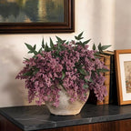 12Pcs 17"Lifelike Artificial Nandina Berry Stems for Vase Decor(Dusty Plum), alternate view 2