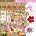12PCS 78.2Ft Flower Garlands Hanging Flowers with Hooks for Home Garden Wall Arch Decor, alternate view 4