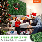 12PCS Artificial Boxwood Panels, 20 x 20 inch Boxwood Hedge Wall Panels Artificial Grass Backdrop Wall, 1.6 in, alternate