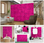12pcs Flowers Wall Backdrop 16.5"x16.5" Artificial Floral Panels, alternate view 3