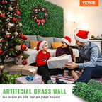 12PCS Grass Wall Panels, 24 x 16 in for 32 Sq Ft, Boxwood Hedge Wall Panels Artificial Grass Backdrop Wall, 1.6, alternate