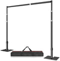 12x10 Pipe and Drape Stand Kit, Heavy Duty Backdrop Stand Adjustable, Sturdy Metal Back Drop Decoration Frame