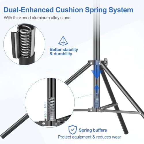 12x10Ft Heavy Duty Backdrop Stand, Adjustable Banner Stand for Photo in 10x12ft in silver, alternate view 4