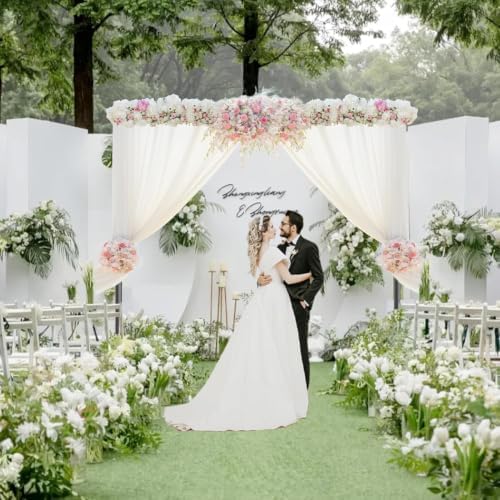 12x10ft Heavy Duty Backdrop Stand Frame with Adjustable Pipe, Black in 12x10ft, alternate view 2