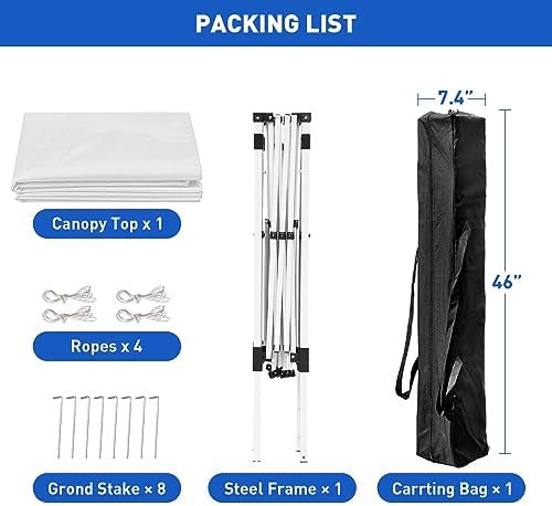 12x12 Party Tent, Tents for Party in White, alternate view 2