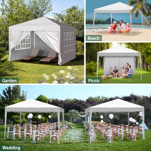 12x12 Party Tent, Tents for Party in White, alternate view 3