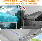 12x12 Pop Up Canopy Tent Easy Up Canopy Outdoor, Light Blue in Light Blue, alternate view 5