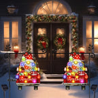 12x18 Lighted Christmas Dwarf Garden Flag, 8 Modes Solar LED, alternate view 7