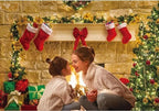 12x8ft Christmas Fireplace Theme Backdrop for Photography in 12x8ft, alternate view 3