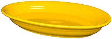 13 5/8" Oval Platter, Daffodil in 13 5/8 inches in Daffodil