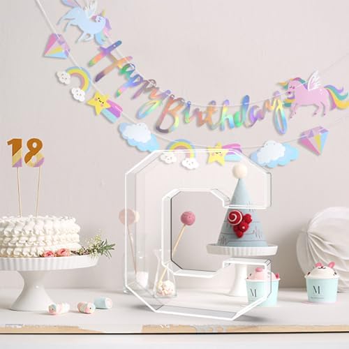 13.8" Acrylic Letter Charcuterie Tray, Fillable Alphabet Box (Letter C) in Letter C, alternate view 2