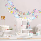 13.8" Acrylic Letter Charcuterie Tray, Fillable Alphabet Box (Letter E) in Letter E, alternate view 2