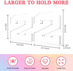 13.8" Acrylic Number Charcuterie Tray, Fillable Charcuterie Box (Number 2) in Number 2, alternate view 3