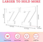 13.8" Acrylic Number Charcuterie Tray, Fillable Charcuterie Box (Number 7) in Number 7, alternate view 3