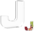 13.8" Extra Large Acrylic Letter Charcuterie Board Box, Reusable Fillable Letter Cake Candy Dish Display Serving