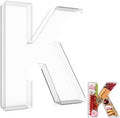 13.8" Extra Large Acrylic Letter Charcuterie Board Box, Reusable Fillable Letter Cake Candy Dish Display Serving